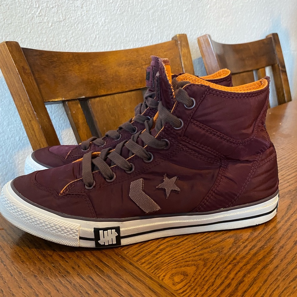 Rare Mens converse undefeated play dirty